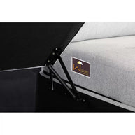 Modern 5 Seater L-Shape Sofa Cum Bed with Comfort Cushion RHS - WoodenTwist