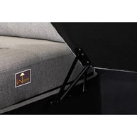 Modern 5 Seater L-Shape Sofa Cum Bed with Comfort Cushion RHS - WoodenTwist