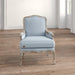 Wooden Bransford Arm Chair (Light Blue) - WoodenTwist