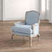 Wooden Bransford Arm Chair (Light Blue) - WoodenTwist