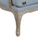 Wooden Bransford Arm Chair (Light Blue) - WoodenTwist