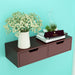 Exclusively Launched Engineered Wood Wall Shelf with Drawer - WoodenTwist