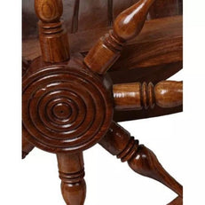 Premium Solid Sheesham Wood Grandpa Rocking Chair - WoodenTwist