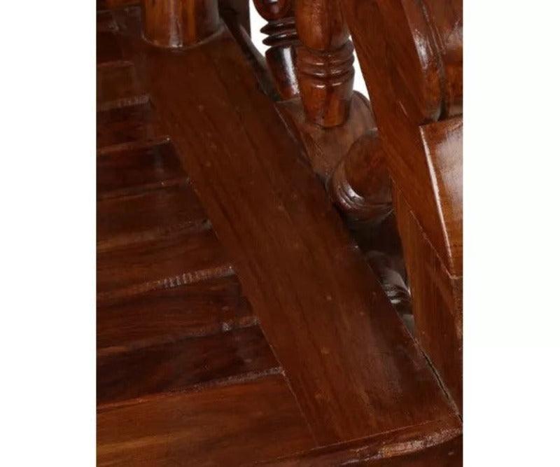 Premium Solid Sheesham Wood Grandpa Rocking Chair - WoodenTwist
