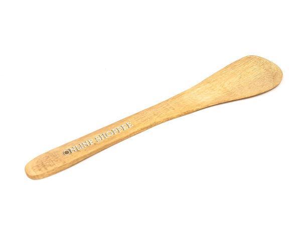 Sheesham wood spoon set laid out