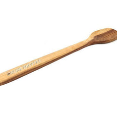 Wooden spoon set handle detail