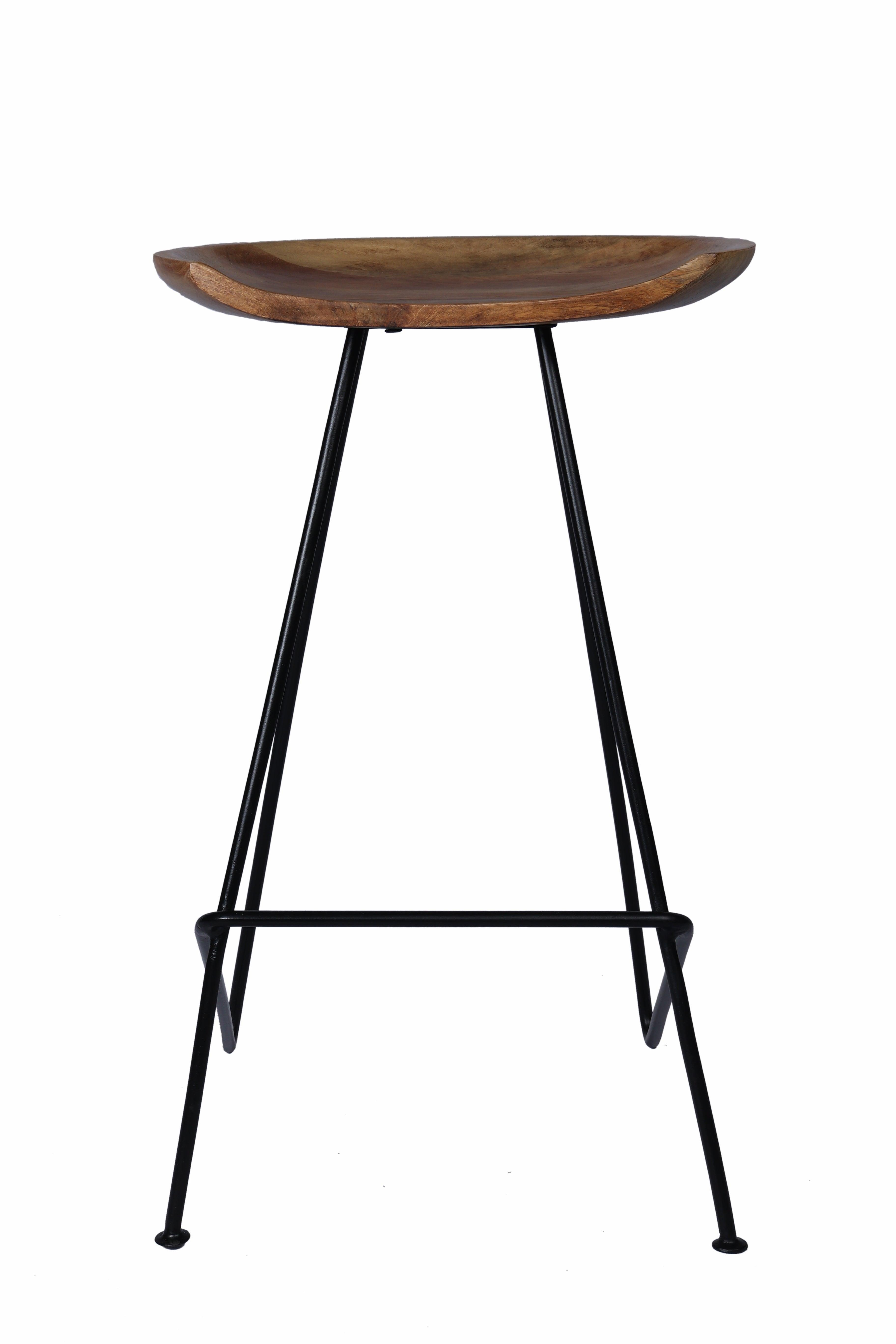 Stylish & Classy Wooden Handmade Bar Stool - WoodenTwist