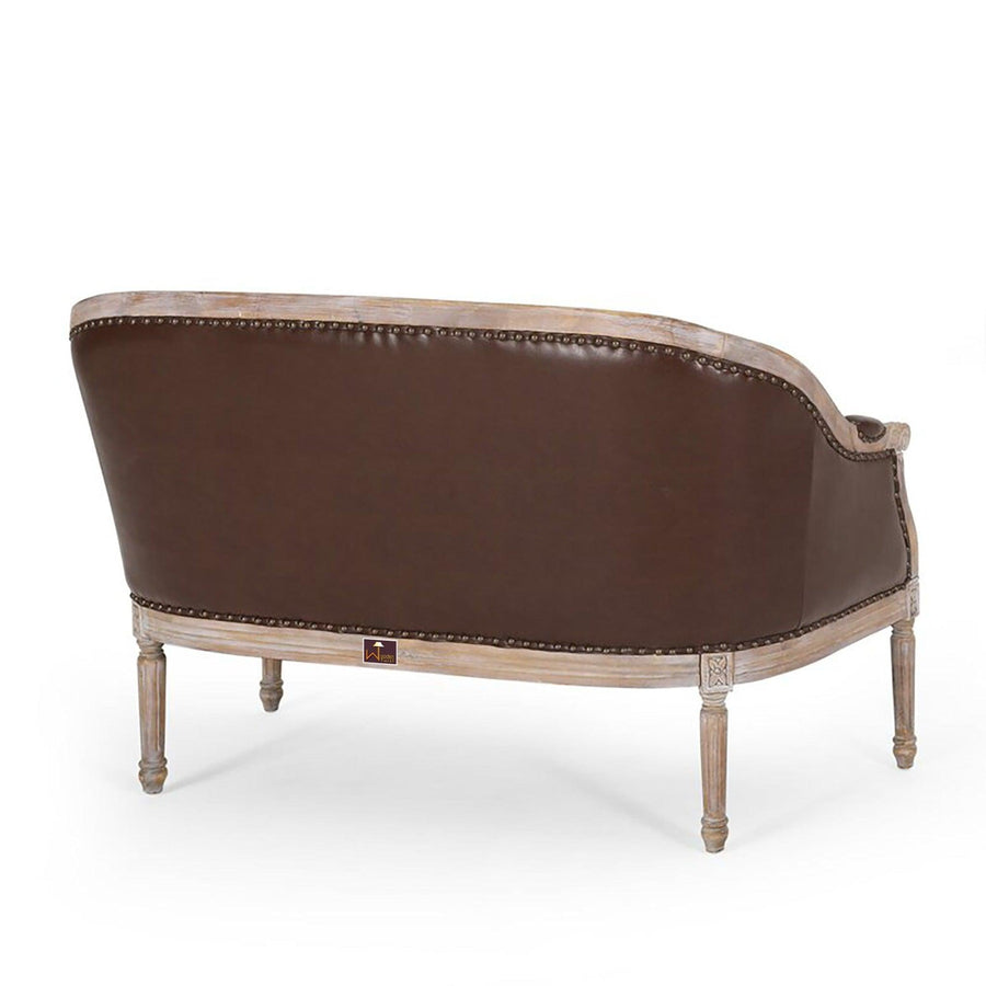 Rich Dark Brown Leatherette