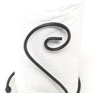 Wrought Iron Hierro Kitchen & Toilet Tissue Roll Dispenser Napkin Holder - WoodenTwist