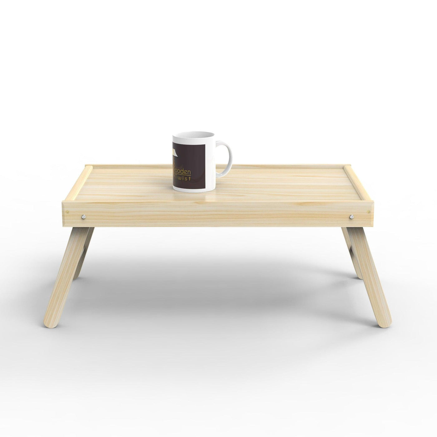 Buy Premium Bamboo Wood Bed Table Laptop Table WoodenTwist