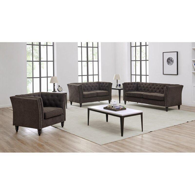 Fresco Living Room Sofa Set - WoodenTwist