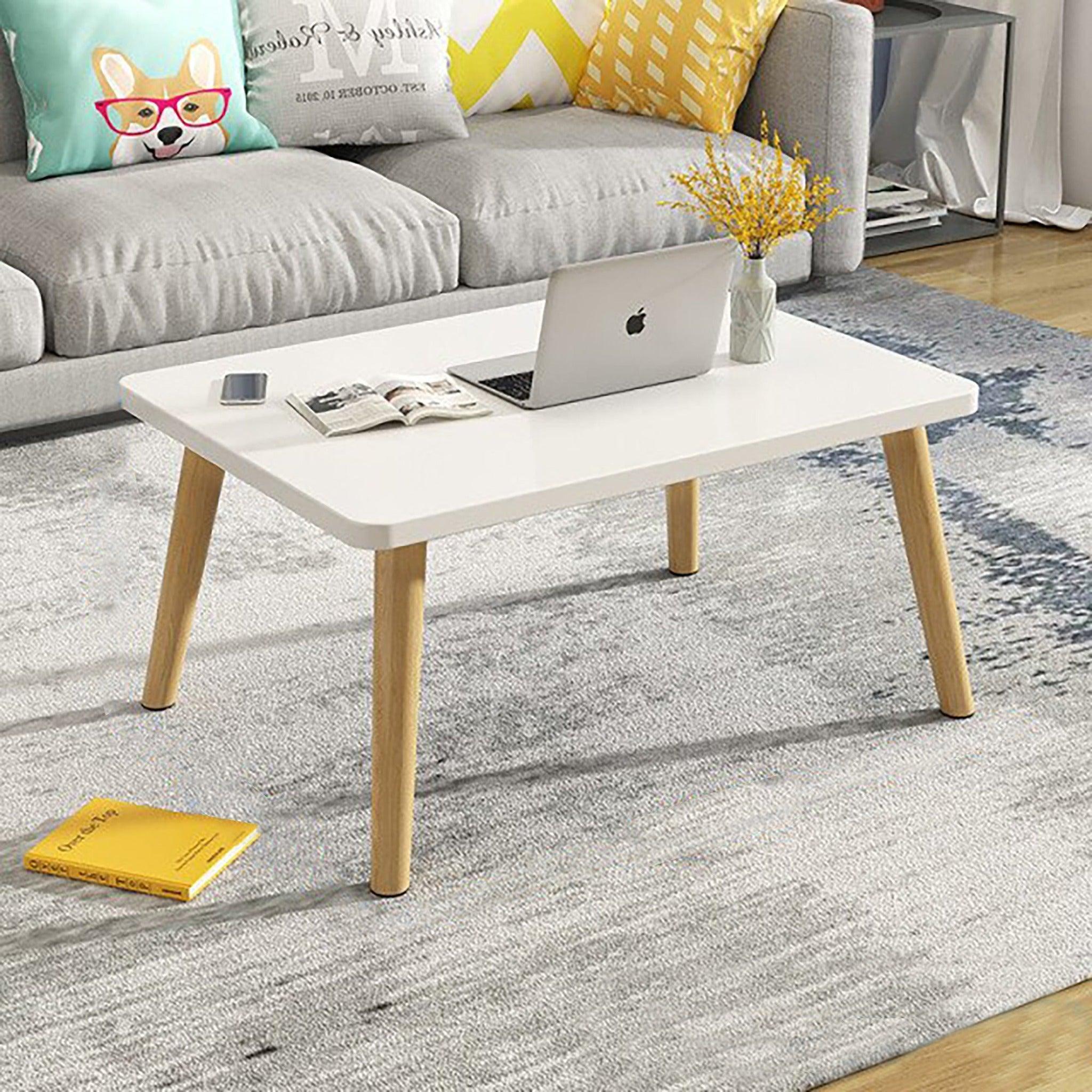 Premium Wooden Coffee Table & Centre Table (Black) - WoodenTwist