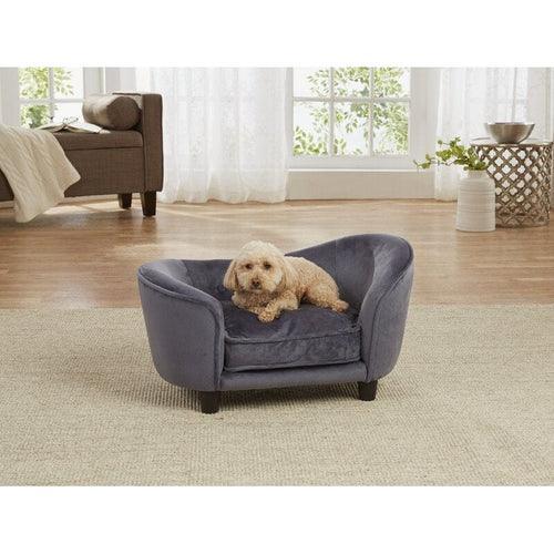 Buy Wooden Connie Dog Sofa Grey Online at woodentwist WoodenTwist