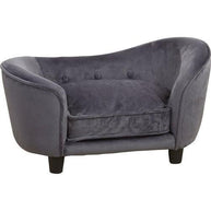 Wooden Connie Dog Sofa (Grey) - WoodenTwist