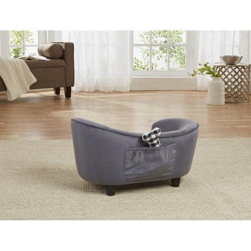 Wooden Connie Dog Sofa (Grey) - WoodenTwist