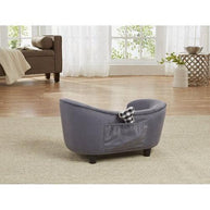 Wooden Connie Dog Sofa (Grey) - WoodenTwist