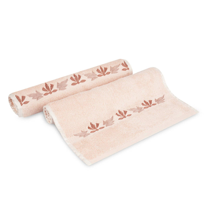 Pure Cotton 500 GSM Towel Set of 6 (2 Hand & 4 Face Towels )Hand & 4 Face Towels ) - WoodenTwist
