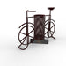 Wrought Iron Antique Pen Stationery Holder - WoodenTwist