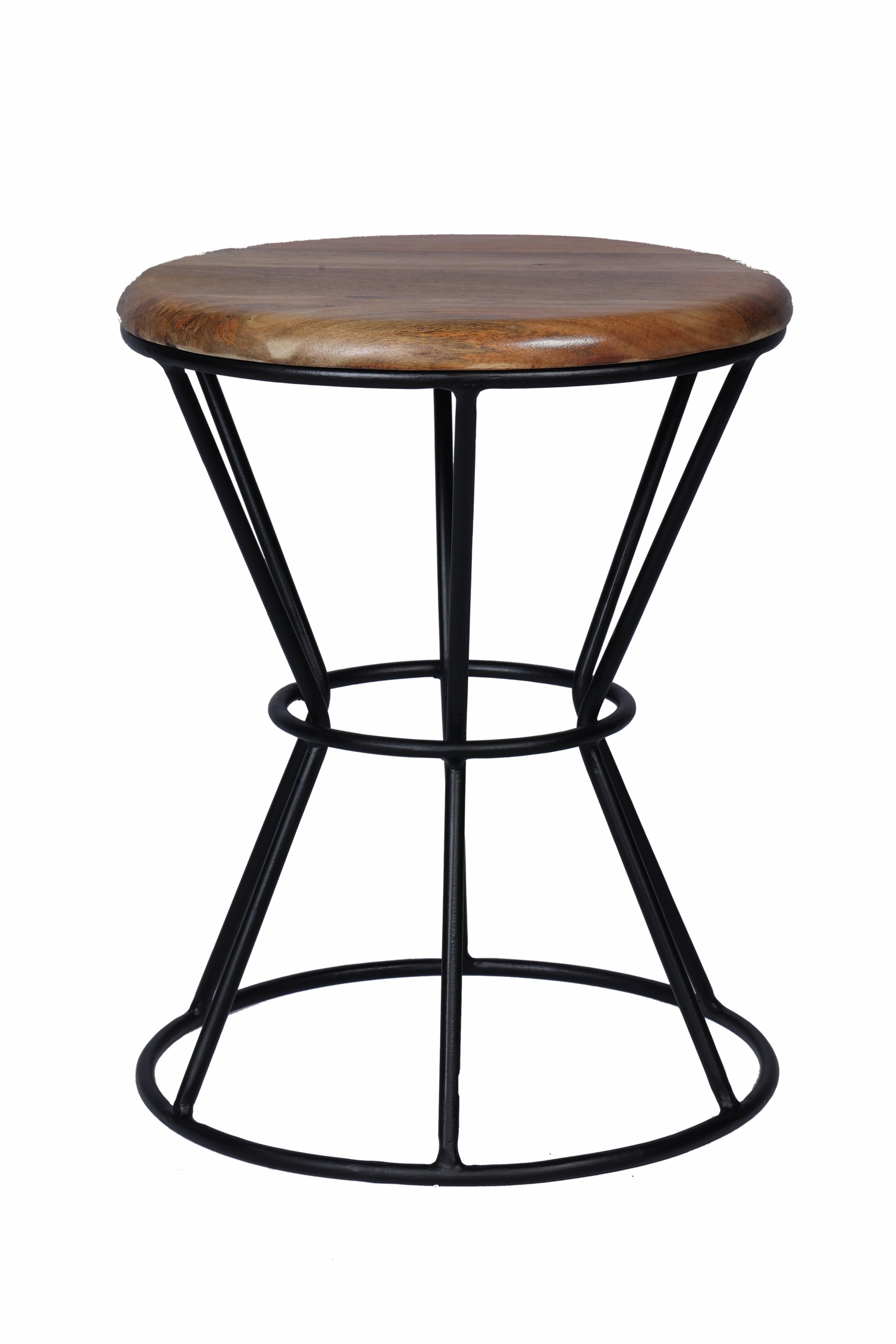 Stylish & Classy Wooden Handmade Stool - WoodenTwist