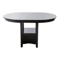 Handmade Counter Height Dining Table Set with Comfort Leatherette Chairs - WoodenTwist