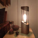 Diagon Wood and Metal Table Lamp - WoodenTwist