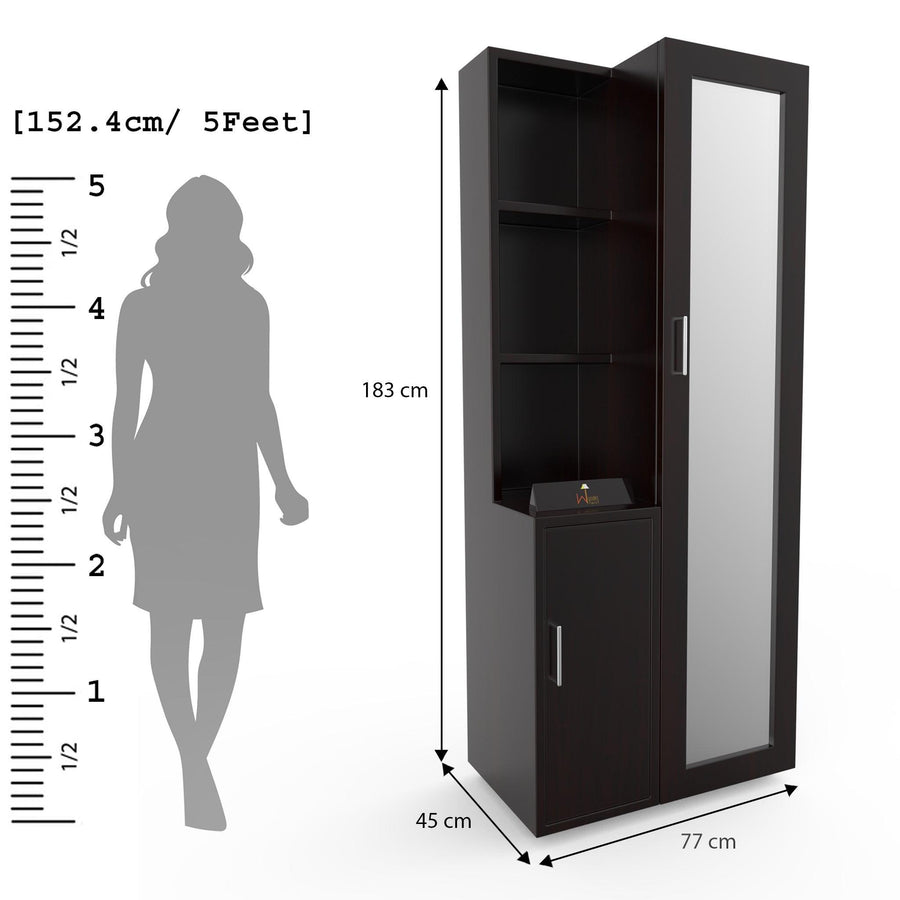 Sized Right at 77 x 45 x 183 cm