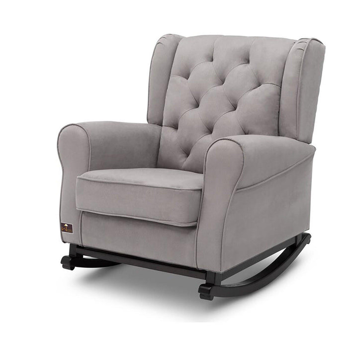 Emma Wooden Rocking Chair (Dove Grey) - WoodenTwist