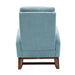 Wooden Glider Rocking Chair (Blue) - WoodenTwist