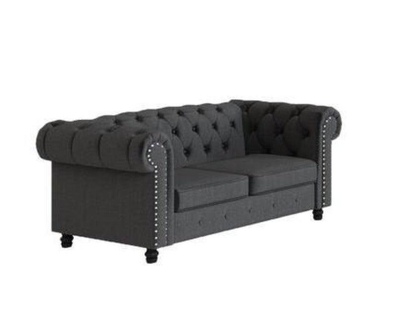 Chesterfield Destro Premium Living Room Sofa Set - WoodenTwist