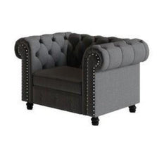 Chesterfield Destro Premium Living Room Sofa Set - WoodenTwist