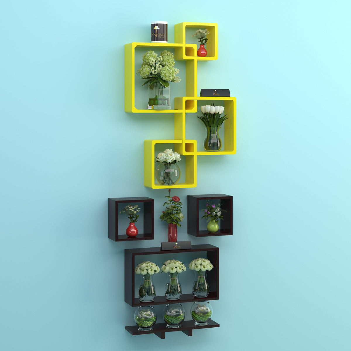 Rafuf Intersecting Wall Shelves
