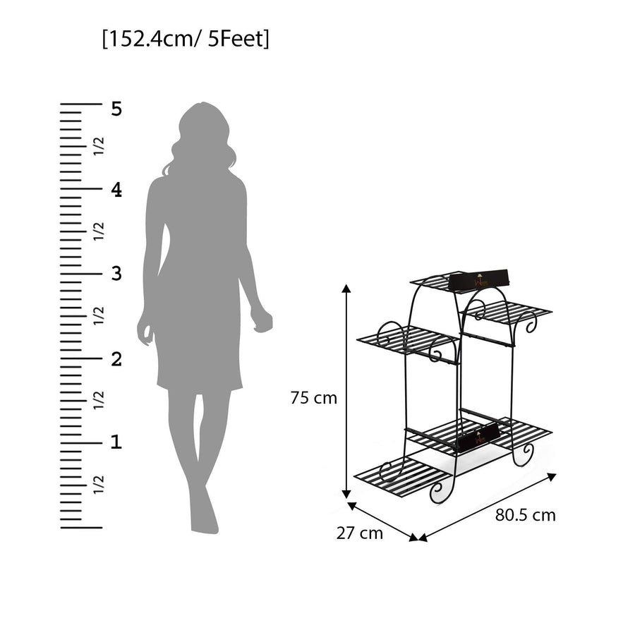 Sized For 6 Tiers of Display