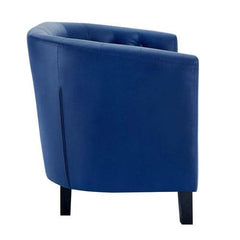 Square Arm Loveseat 2 Seater Sofa with Reversible Cushion - WoodenTwist