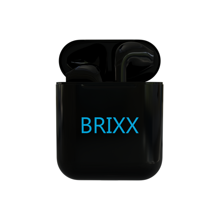 Brixx Touch Sensor TWS Earbuds Wireless Earphones For Android & IOS V2 - WoodenTwist