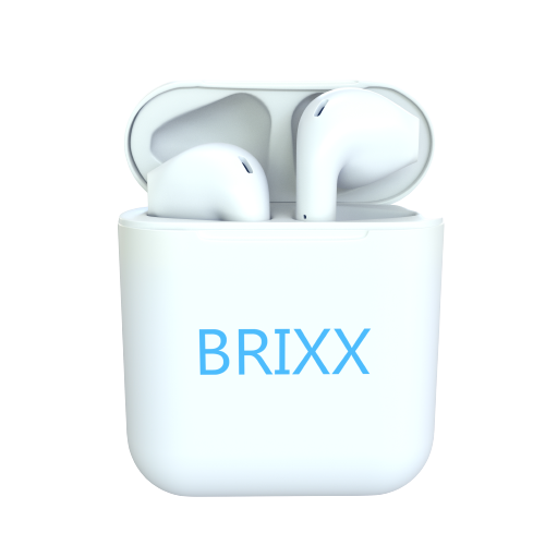 Brixx Touch Sensor TWS Earbuds Wireless Earphones For Android & IOS V2 - WoodenTwist