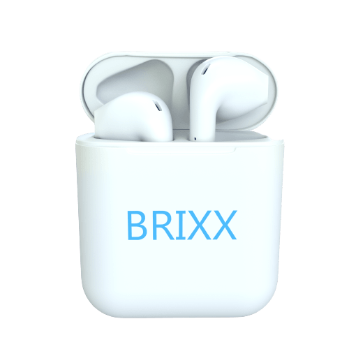 Brixx Touch Sensor TWS Earbuds Wireless Earphones For Android & IOS V2 - WoodenTwist