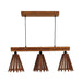 Funnel Brown 3 Series Hanging Lamp - WoodenTwist