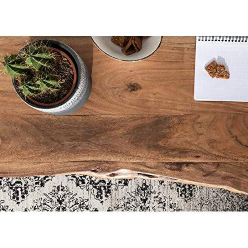 Union Rustic Live-Edge Dining Table - WoodenTwist