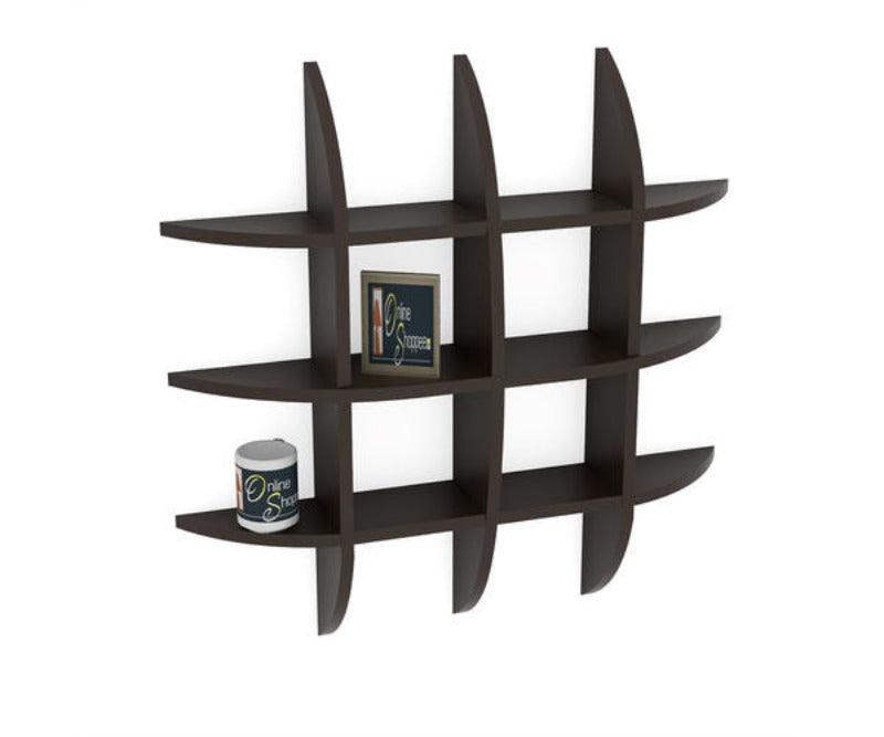 designer handcrafted wall shelf