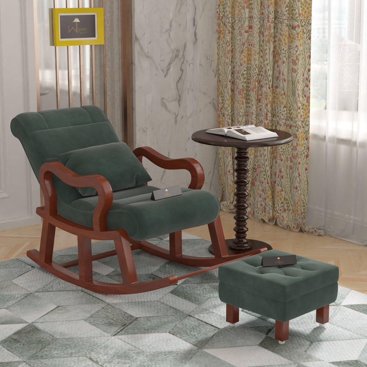 A Rocking Chair Built Around Comfort