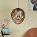 Stylish & Classy Brown Mdf Hanging Lights - WoodenTwist