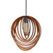 Stylish & Classy Brown Mdf Hanging Lights - WoodenTwist
