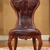 Royal Dinning Chair With Double Carved (Teak Wood) - WoodenTwist