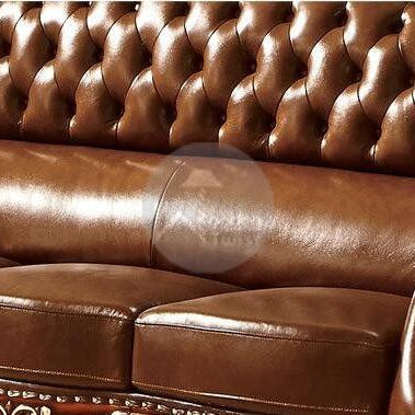 Royal Antique Brown Wood Living Room Carved Sofa Set - WoodenTwist