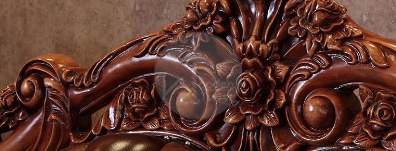 Antique Brown with Your Choice of Fabric