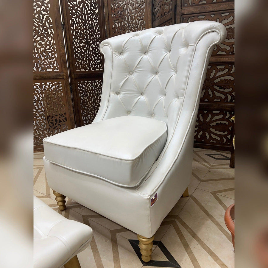 Chair 63.5x63.5x101.6cm, Footrest 50x35x37cm
