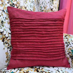 Fabrahome Abstract Square Jute Cushion Cover Set of 3 ( Multicolor ) - WoodenTwist