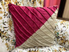 Fabrahome Abstract Square Velvet Fabric Cushion Cover Set of 2 ( Multicolor ) - WoodenTwist