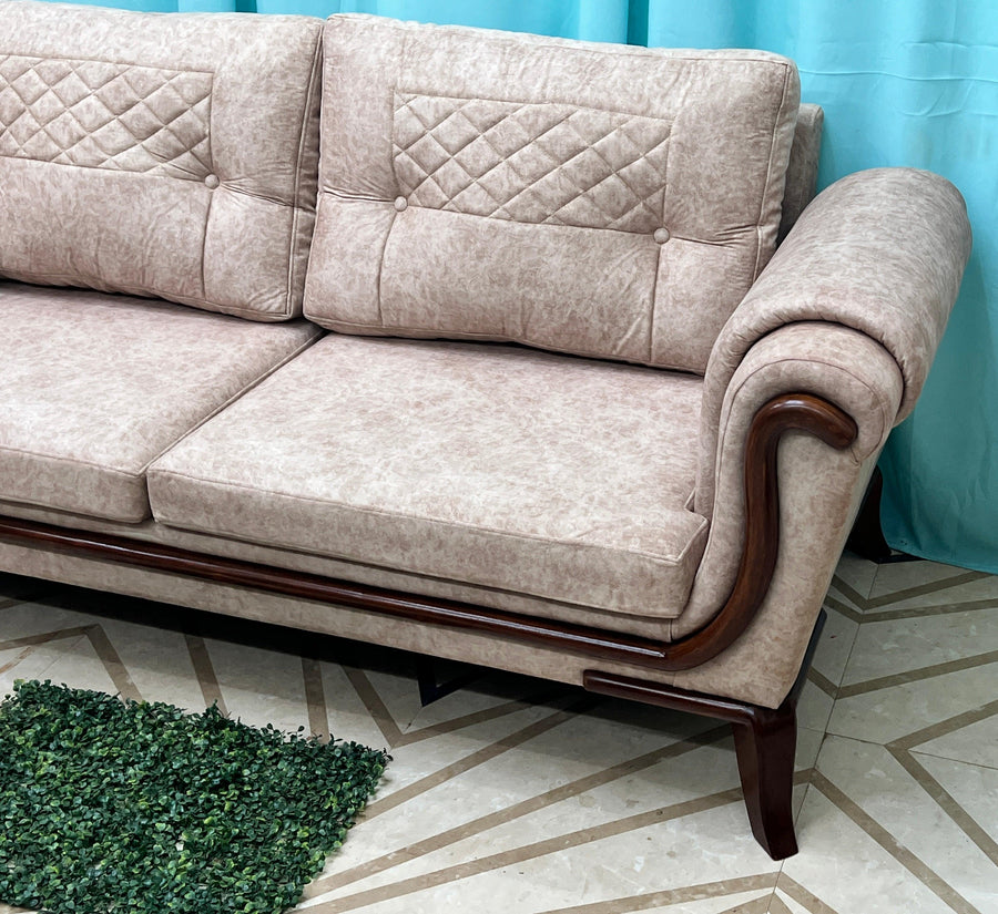 Casual Brown Upholstery