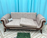Wooden Cozy Design 3 Seater Sofa Comfort for Backrest (BROWN) - WoodenTwist